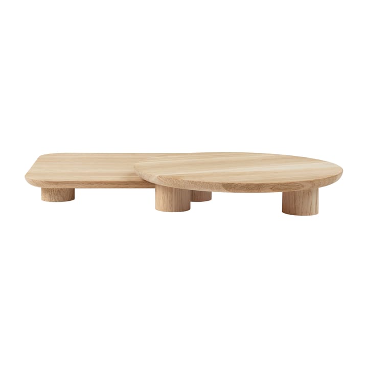 Set de bandejas de servir Palua, roble blomus