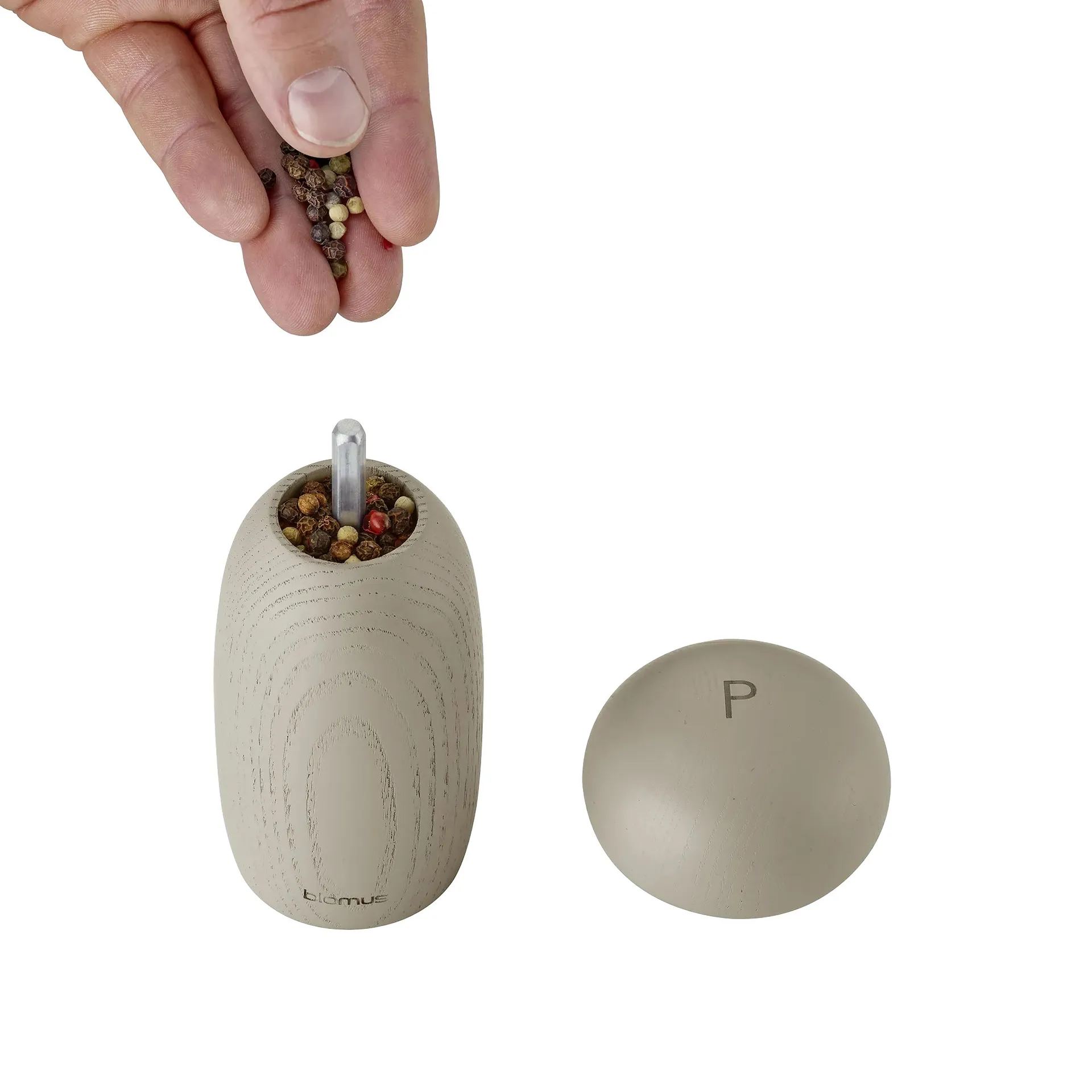 Set de molinillos de sal y pimienta Moli 13 cm, Moonbeam blomus