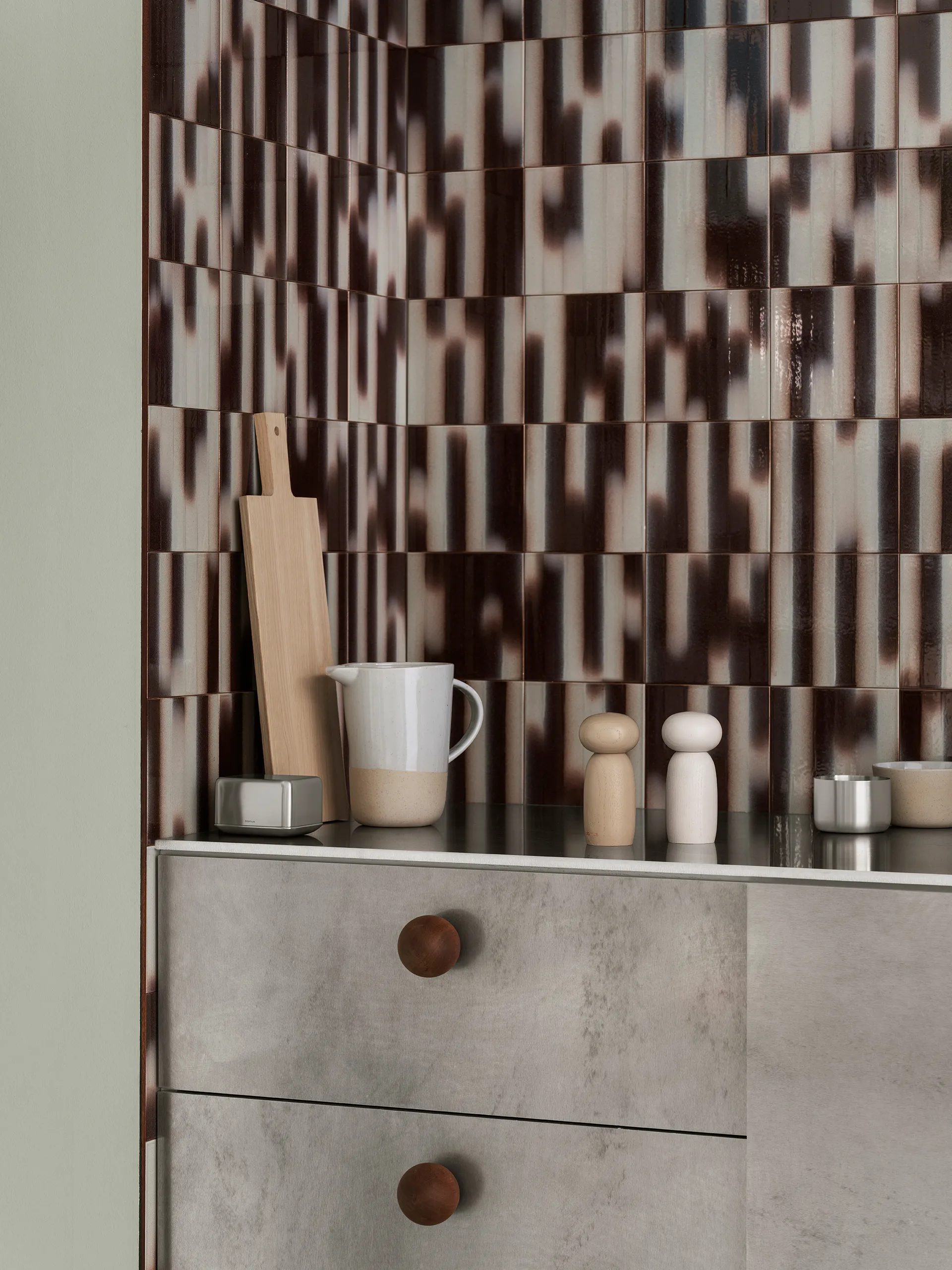 Set de molinillos de sal y pimienta Moli 13 cm, Moonbeam blomus