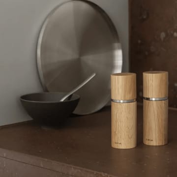 Set de molinillos de sal y pimienta Pepe 15 cm - Roble - blomus