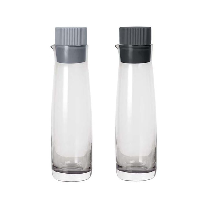 Set de vinagrera y aceitera Olvigo - Sharkskin-magnet (gris-gris) - Blomus