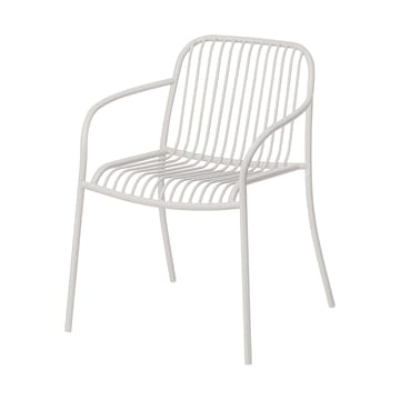 Silla con reposabrazos YUA WIRE armchair - Silk grey - blomus