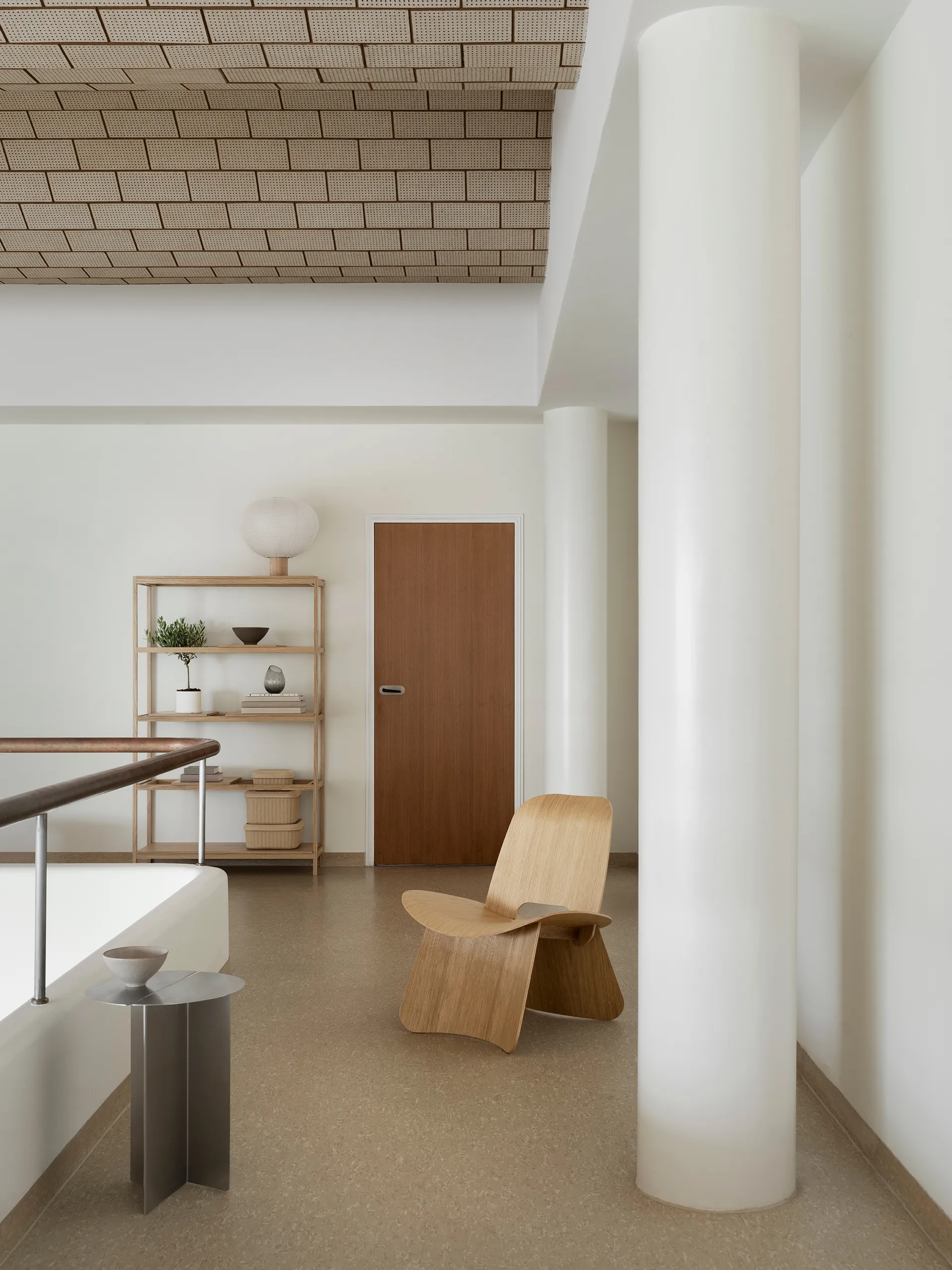 Silla Nagomi, Contrachapado aceitado blomus