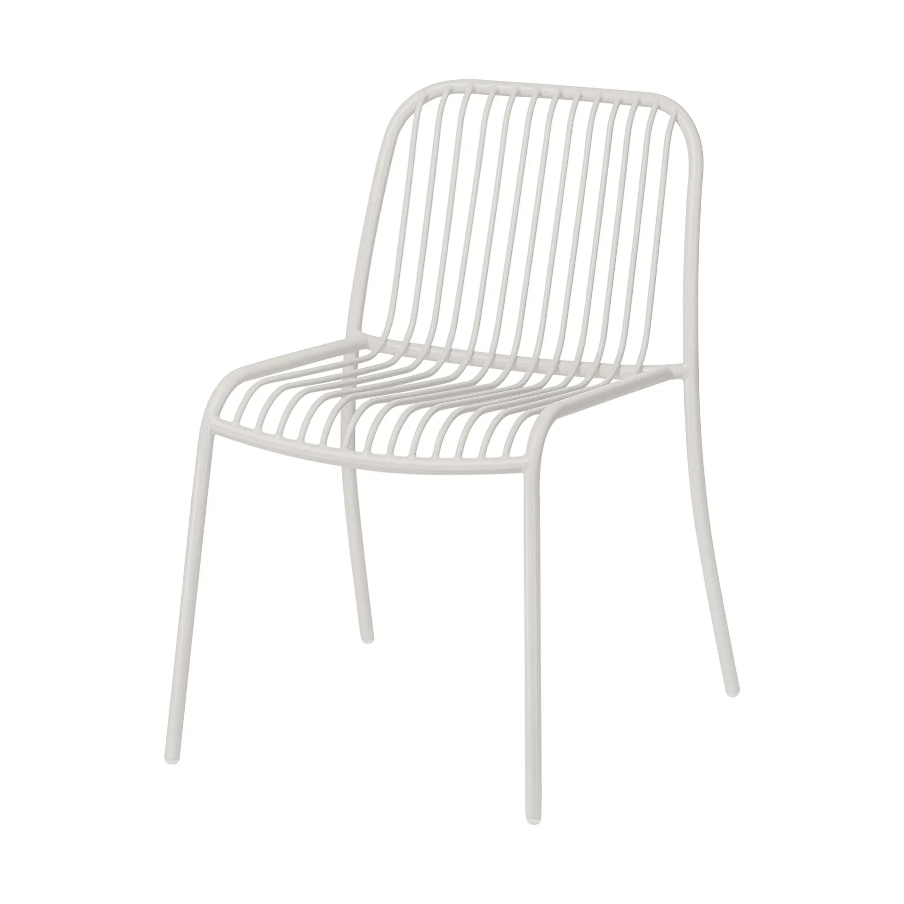 Silla YUA WIRE chair, Silk grey blomus