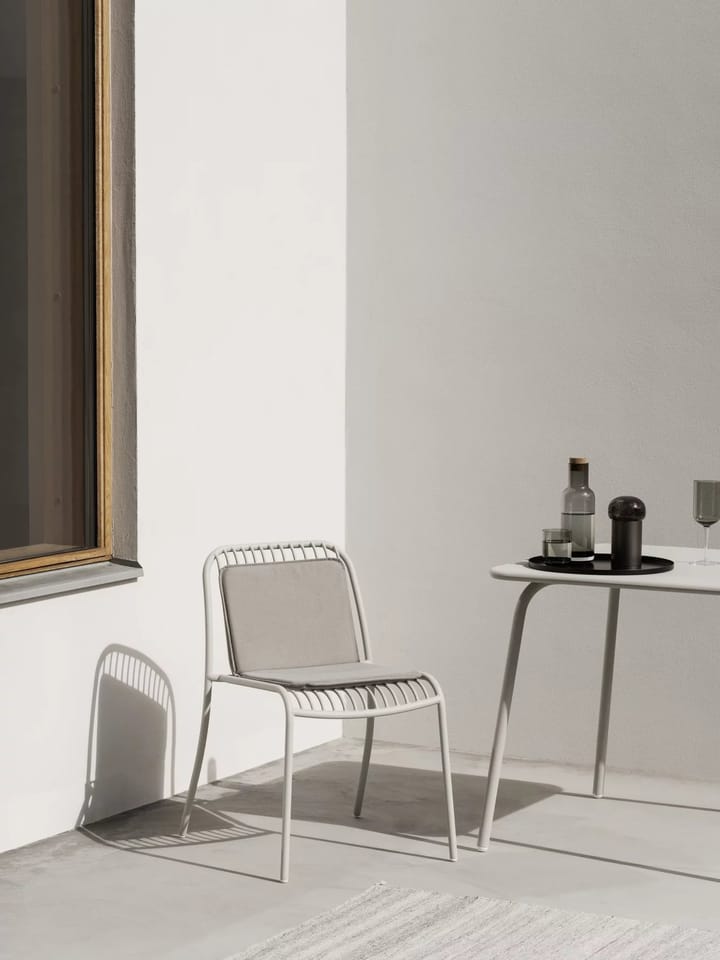 Silla YUA WIRE chair - Silk grey - blomus