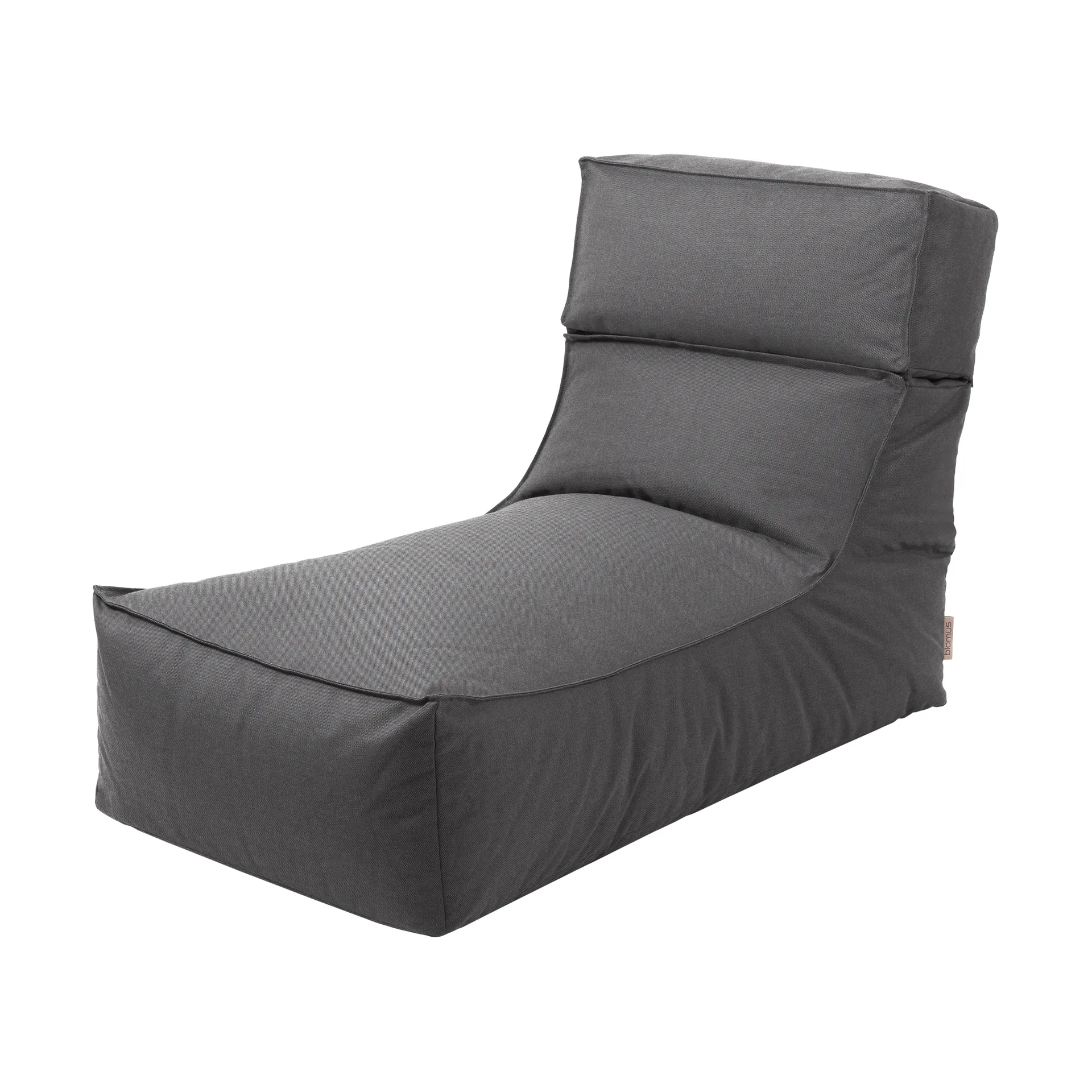 Sillón lounge puff STAY 60x120 cm, Coal blomus