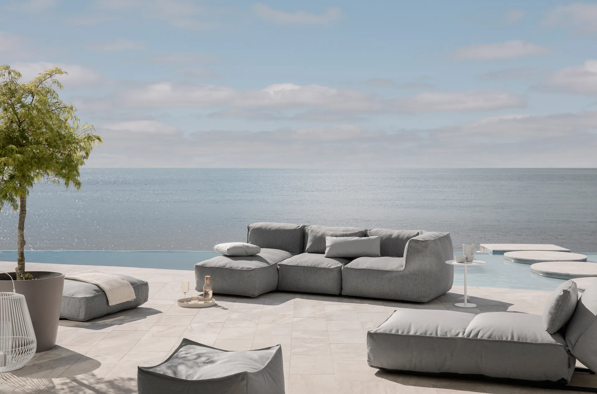 Sofá modular Grow combinación H blomus