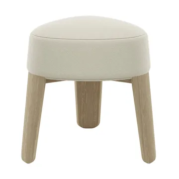 Taburete Kuon Ø47x45 cm - Boucla beige - blomus
