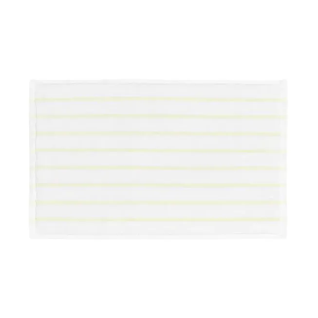 Toalla Arto, 2-pack, Transparent yellow-white, 30x50 cm blomus