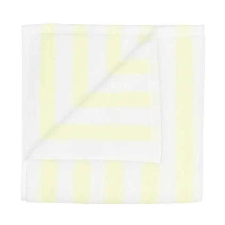 Toalla Arto - 2-pack, White-transparent yellow, 30x50 cm - blomus