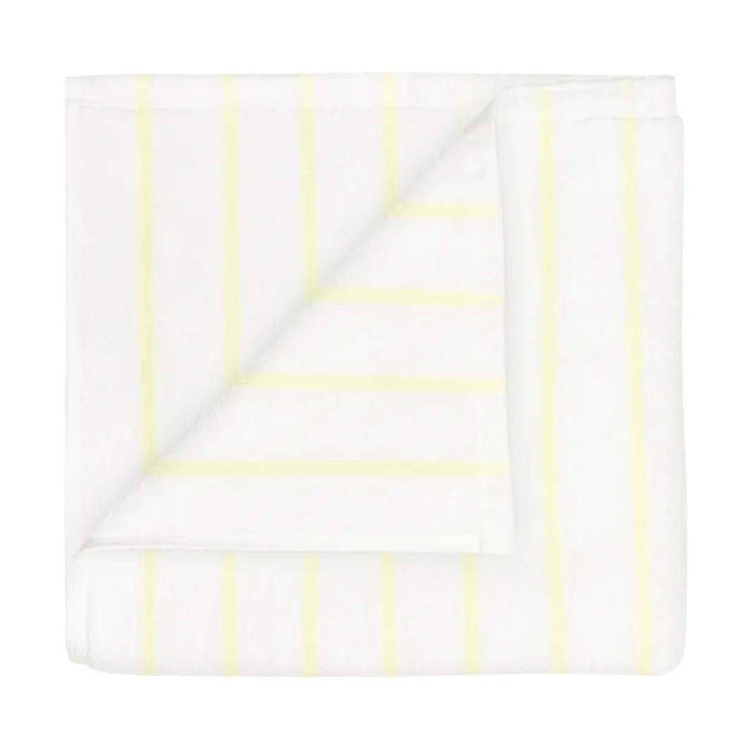 Toalla Arto, Transparent yellow-white, 50x100 cm blomus