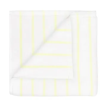 Toalla Arto - Transparent yellow-white, 50x100 cm - blomus