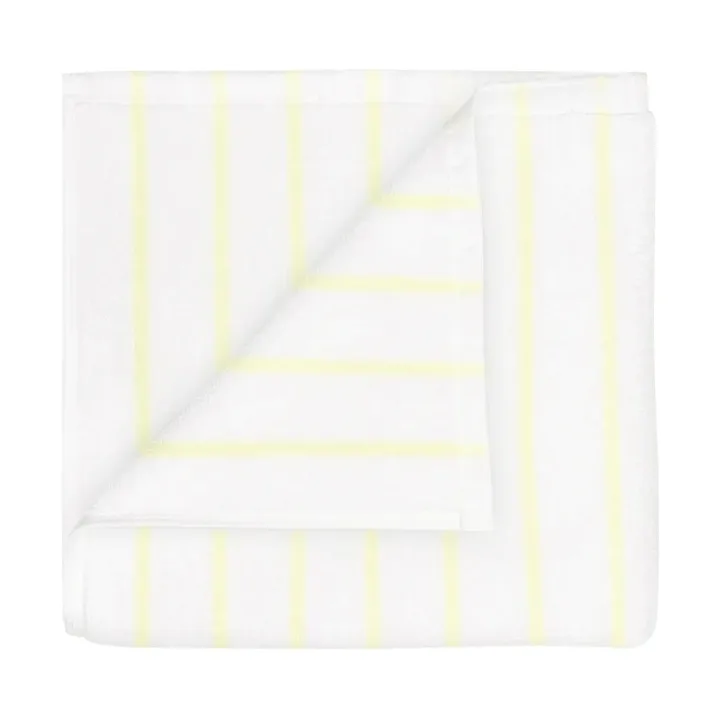Toalla Arto - Transparent yellow-white, 50x100 cm - blomus