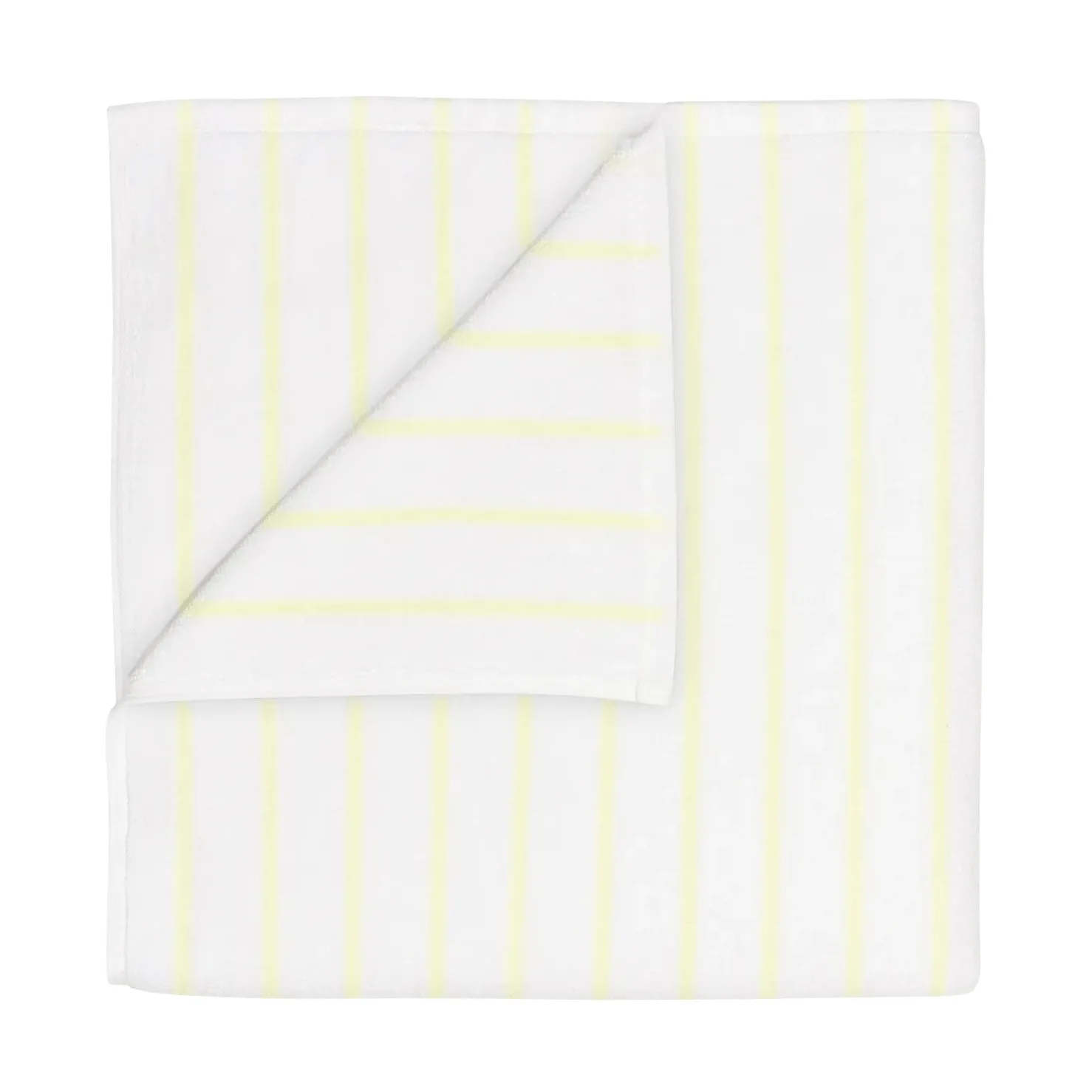 Toalla Arto, Transparent yellow-white, 70x140 cm blomus
