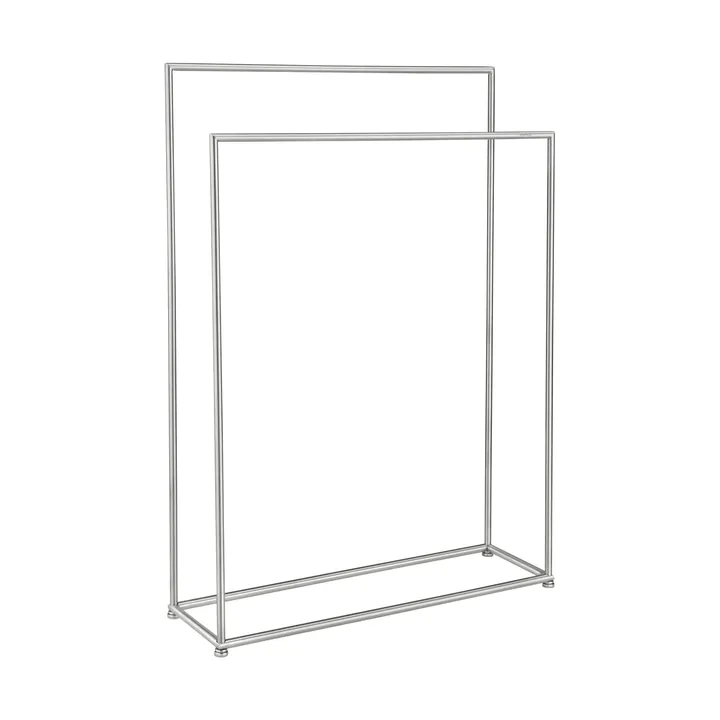 Toallero Modo - Acero inoxidable mate, 86x60x18,5 cm - blomus