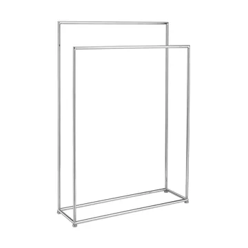 Toallero Modo - Acero inoxidable pulido, 86x60x18,5 cm - blomus
