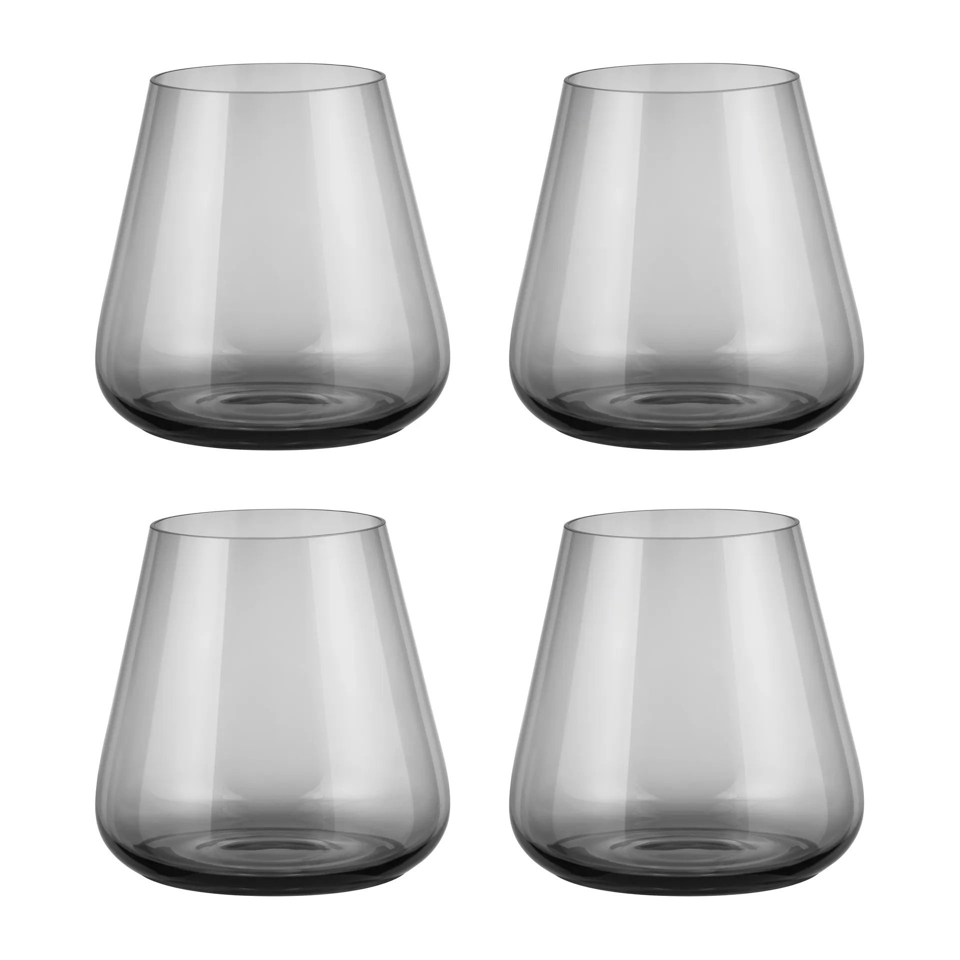 Vaso Belo 28 cl 4 unidades, Smoke blomus