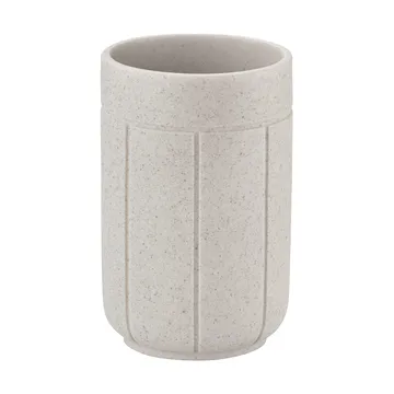 Vaso para cepillos de dientes Kua - Moonbeam, Ø7 × 11 cm - blomus