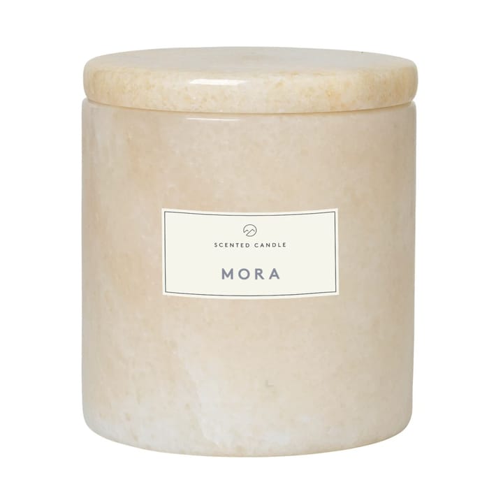 Vela aromática Frable mármol Ø10 cm - Moonbeam-mora - Blomus