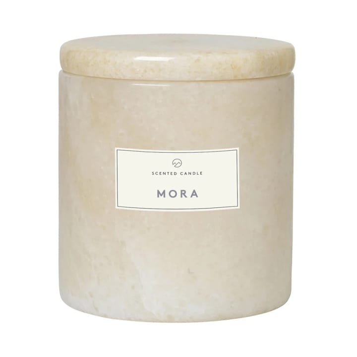 Vela aromática Frable mármol Ø7 cm, Moonbeam-mora Blomus
