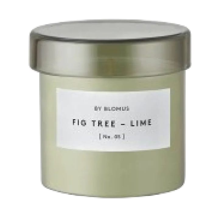 Vela aromática Valoa 30 horas - Fikon/Lime Agave Green - Blomus