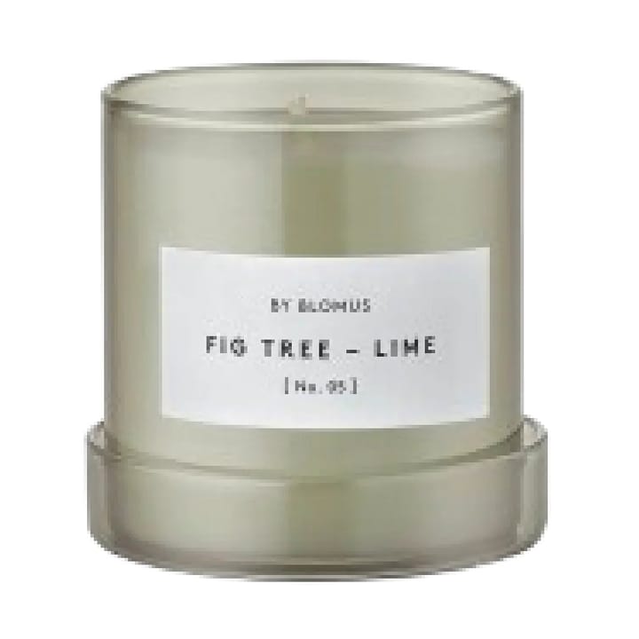 Vela aromática Valoa 30 horas, Fikon/Lime Agave Green blomus