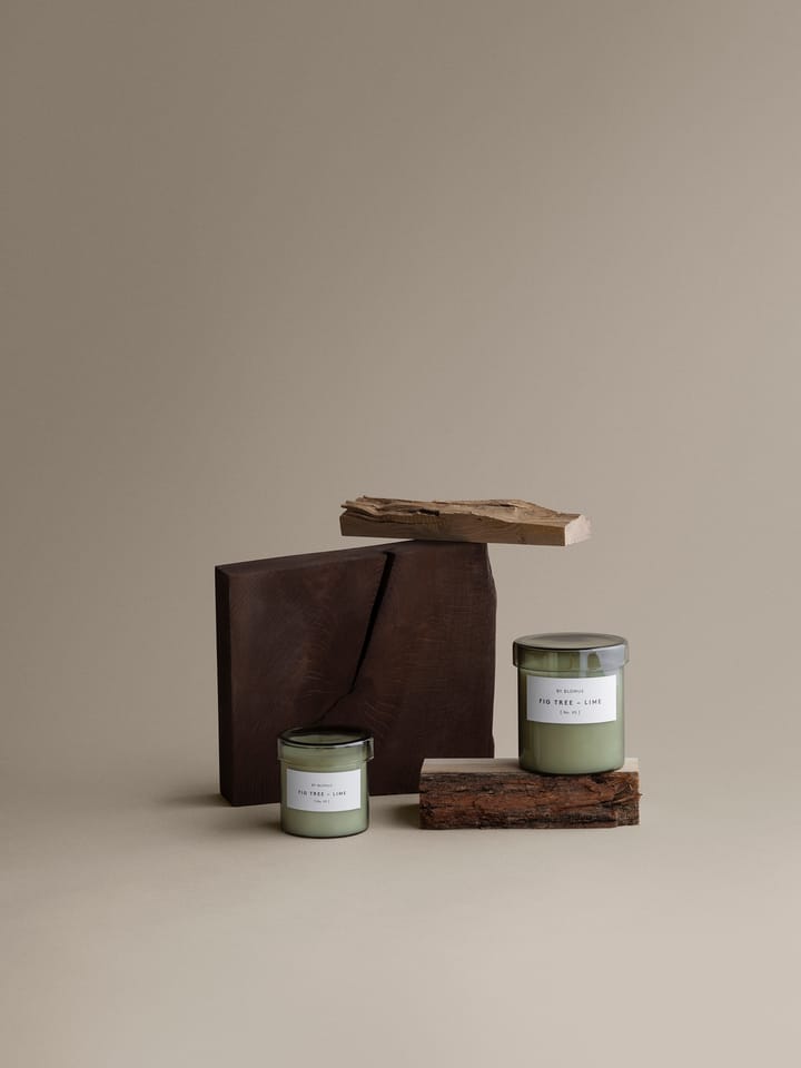 Vela aromática Valoa 30 horas, Fikon/Lime Agave Green blomus