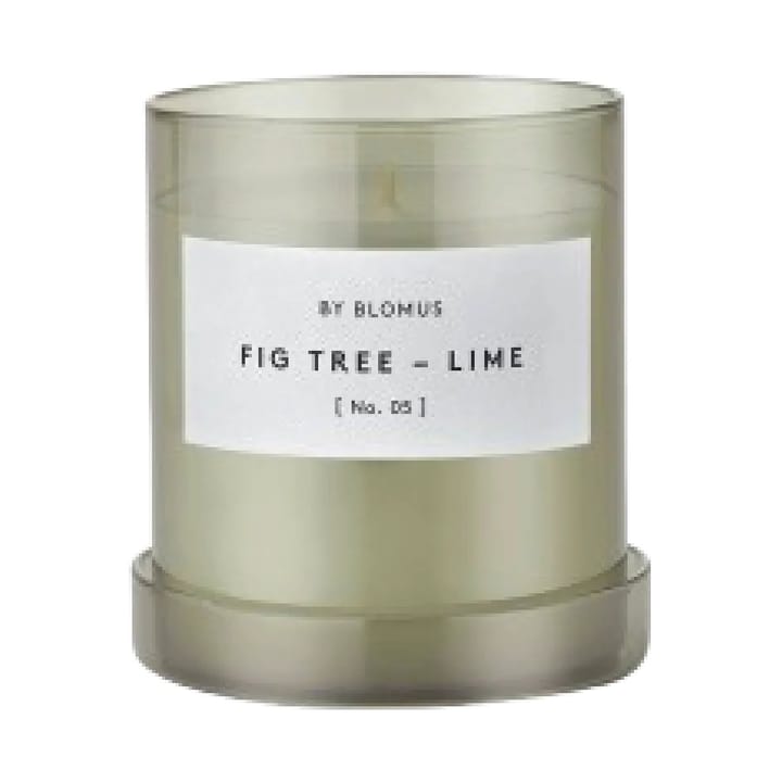 Vela aromática Valoa 45 horas, Fikon/Lime Agave Green blomus