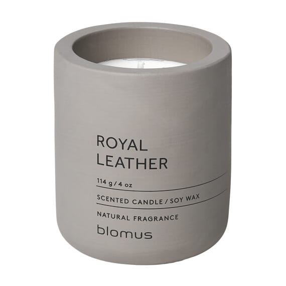 Vela perfumada Fraga 24 horas - Royal Leather-Satellite - blomus