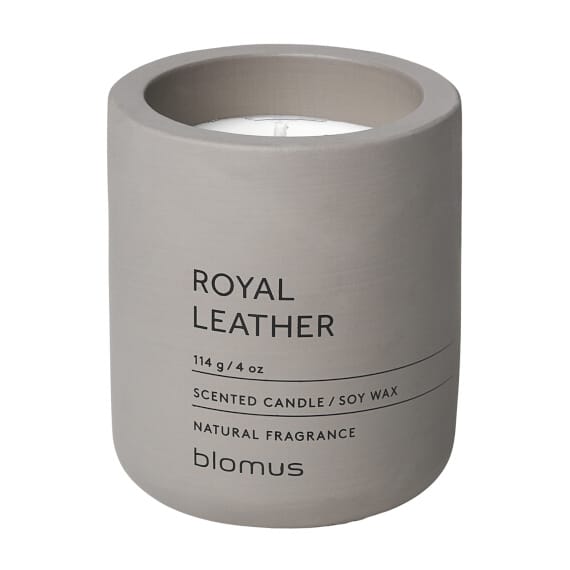 Vela perfumada Fraga 24 horas - Royal Leather-Satellite - Blomus