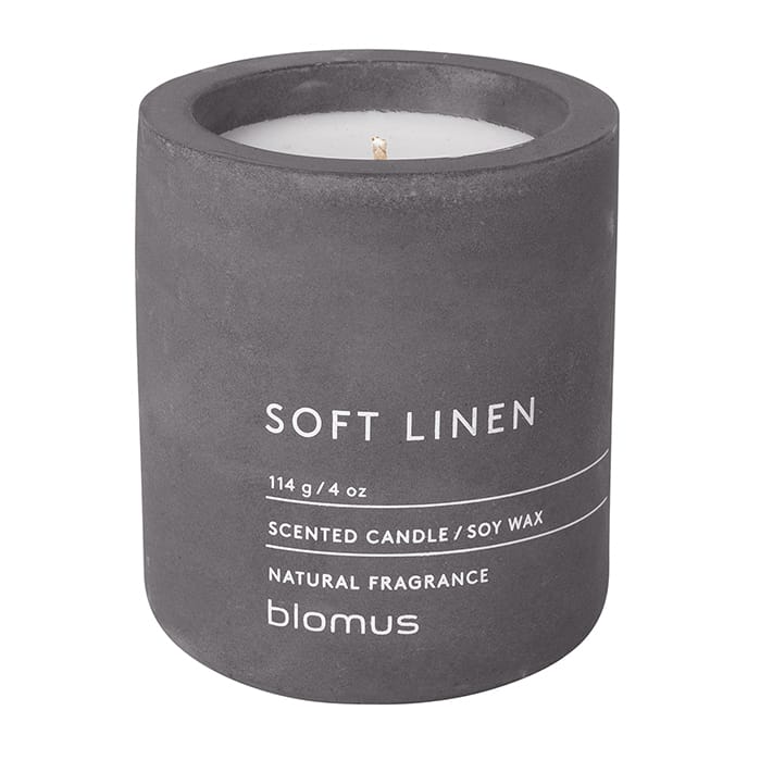 Vela perfumada Fraga 24 horas - Soft Linen-Magnet - Blomus