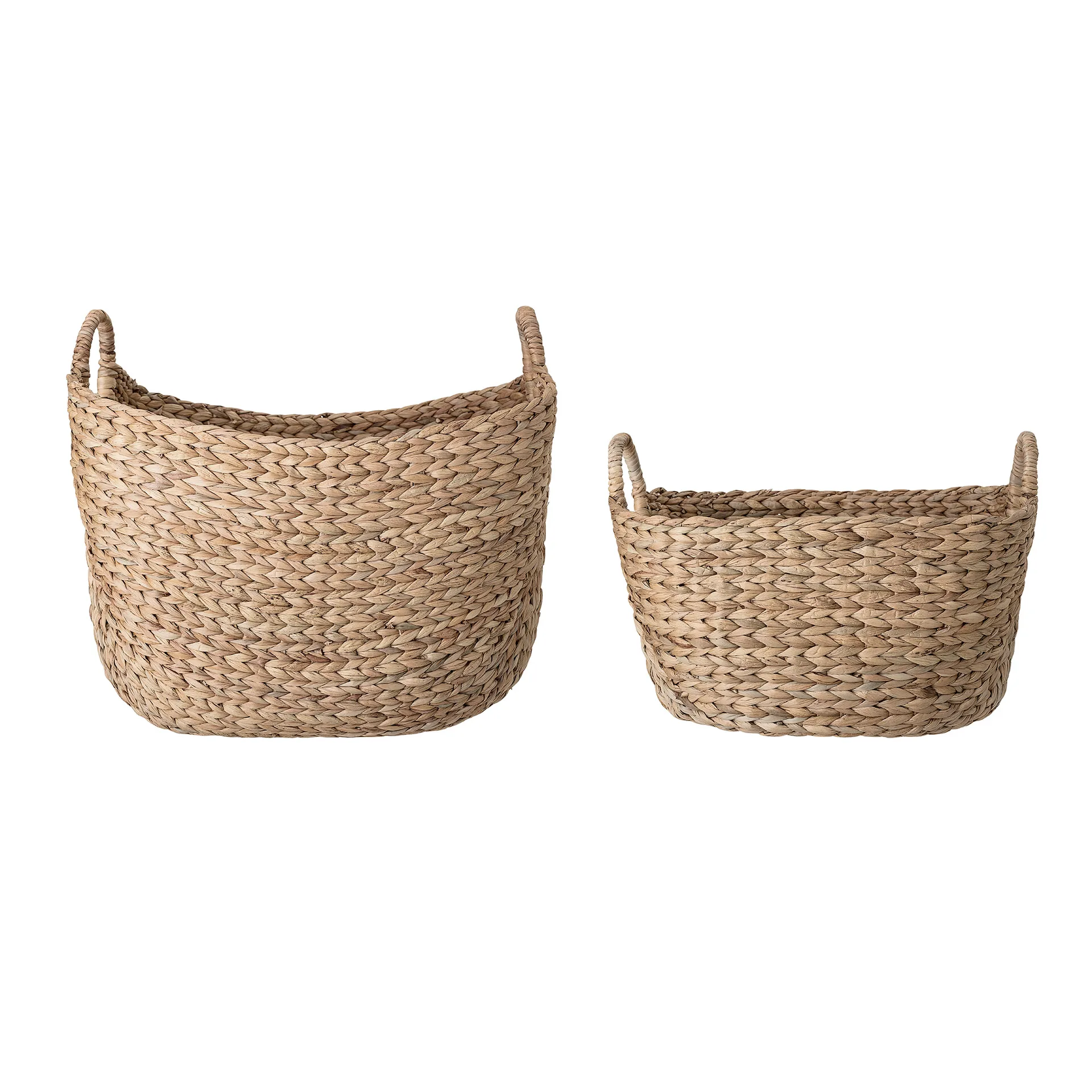 2 Cestas Bloomingville jacinto de agua, natural (beige) Bloomingville