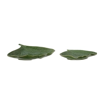 2 Platos Mimosa - verde - Bloomingville