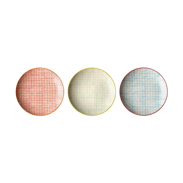 3 Platos Carla Ø 25 cm - Bloomingville