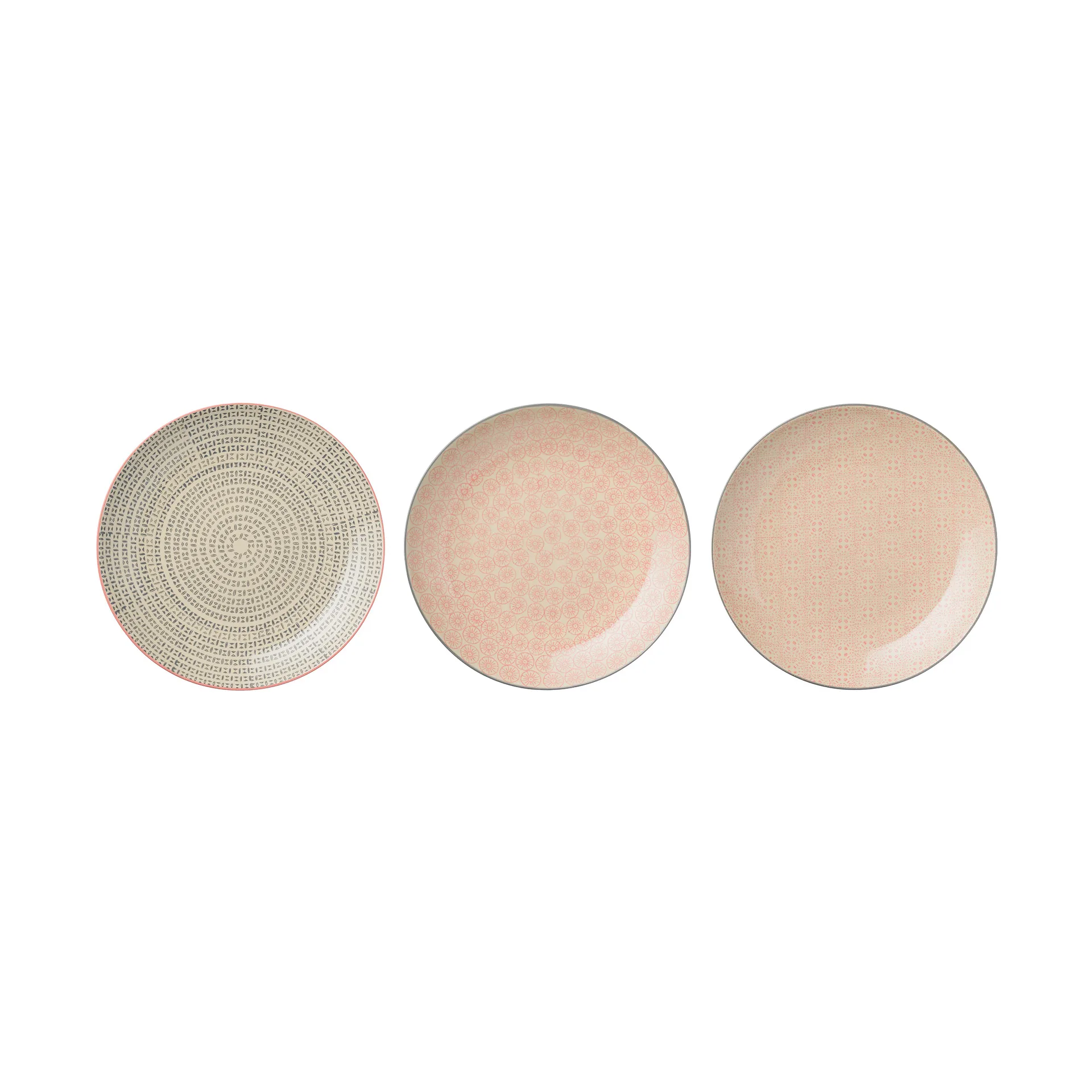 3 Platos Cécile Ø 25 cm,  Bloomingville