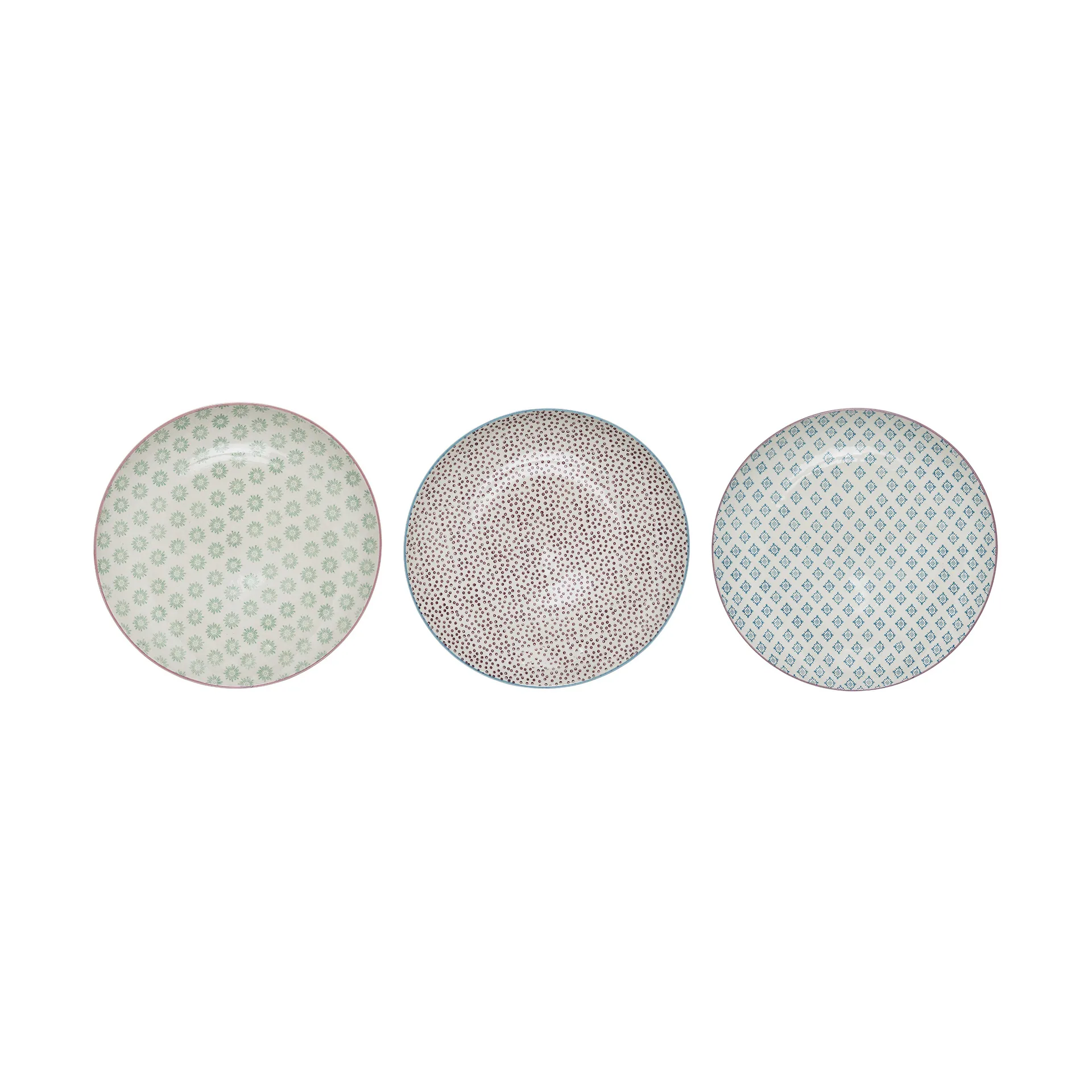 3 Platos Patrizia Ø 25 cm Bloomingville