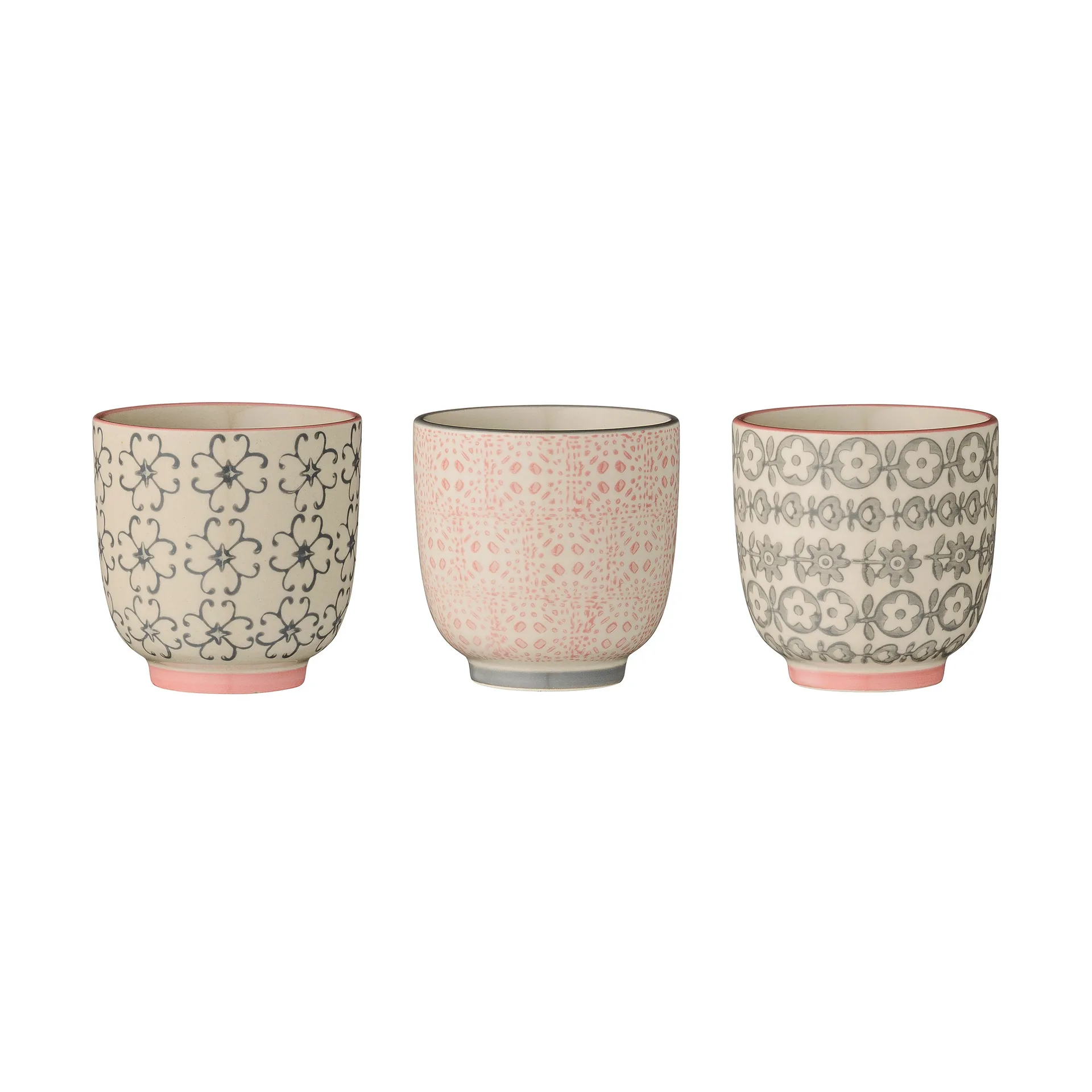 3 Tazas pequeñas Cécile set de 3 Bloomingville
