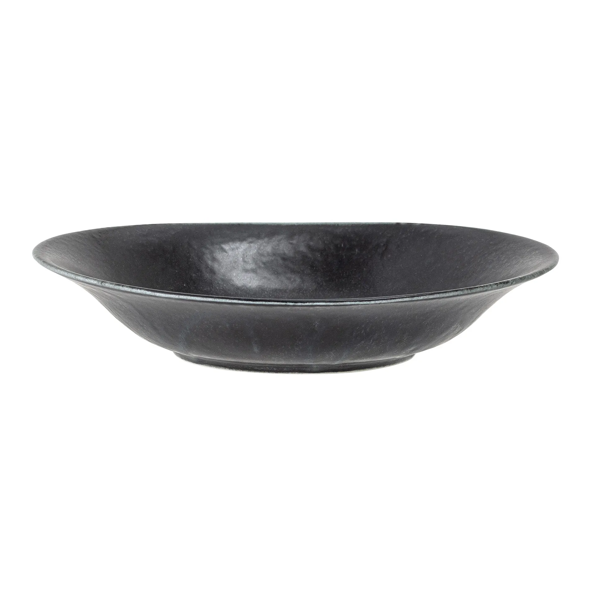 4 Boles de sopa Yoko 20,5x23 cm, negro Bloomingville