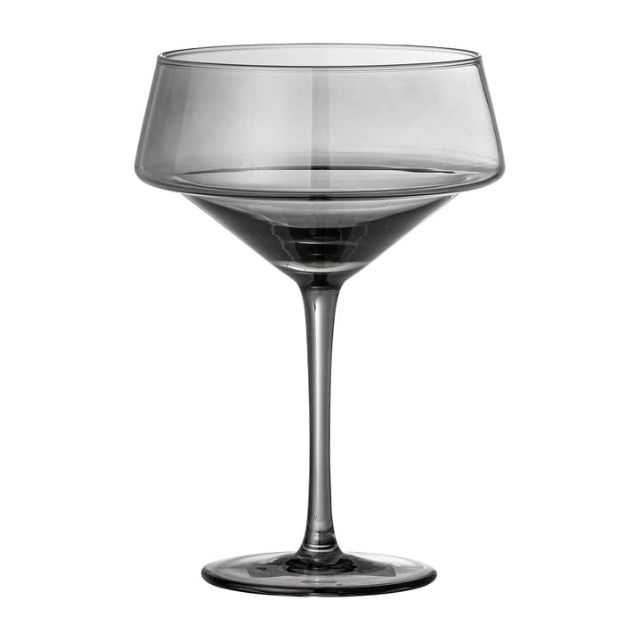 4 Copas de cóctel Yvette 33 cl, gris Bloomingville