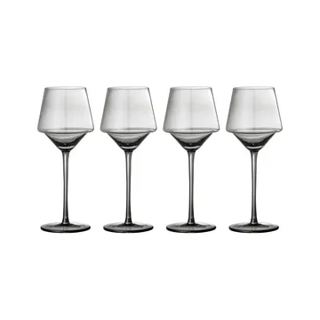 4 Copas de vino Yvette 33 cl - gris - Bloomingville