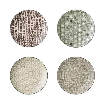 4 Platos Karine Ø 20 cm - Bloomingville