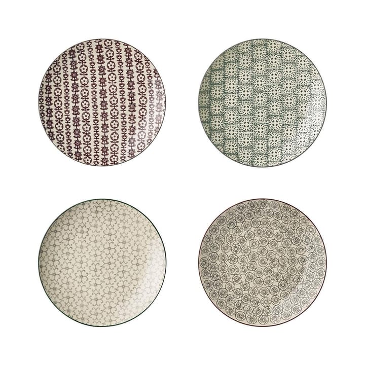 4 Platos Karine - Ø 20 cm - Bloomingville