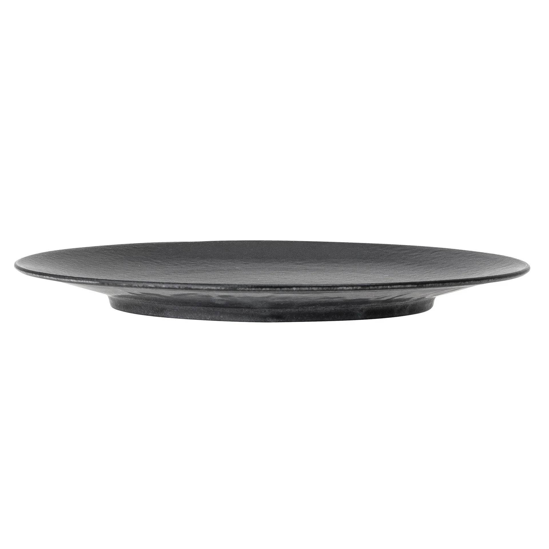 4 Platos Yoko 27,5 cm, negro Bloomingville