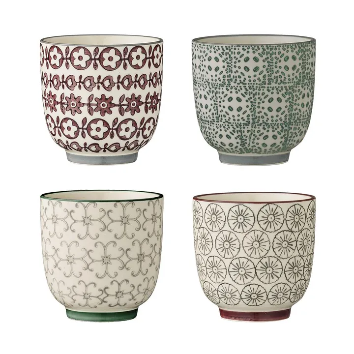 4 Tazas pequeñas Karine 7 cm - Bloomingville