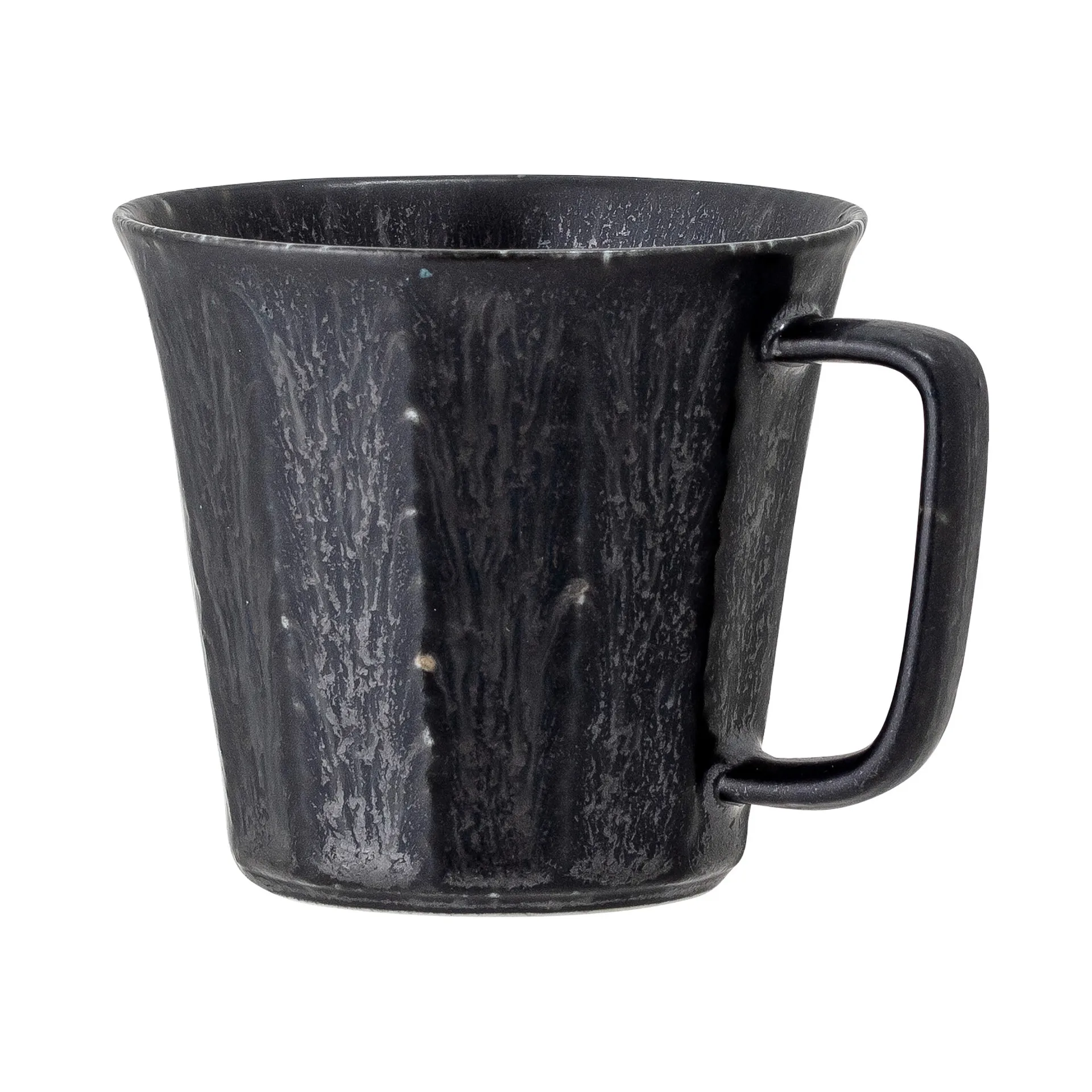 4 Tazas Yoko 32 cl, negro Bloomingville