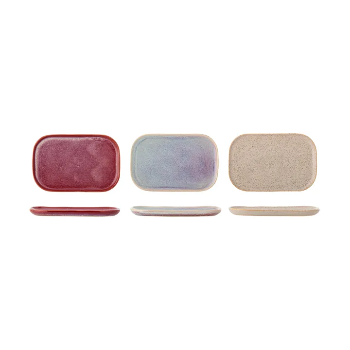 Addison plato de postre - Rose, 3 piezas - Bloomingville