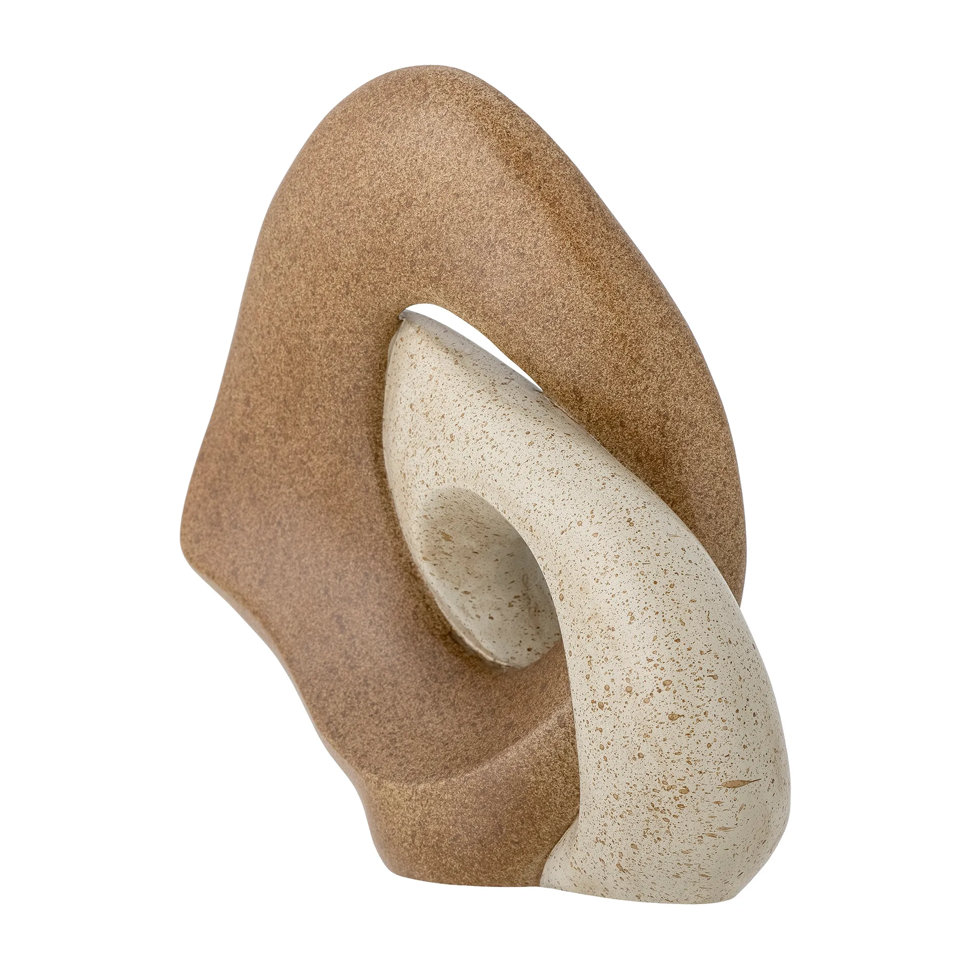 Adorno Esad 21,5 cm, beige-marrón Bloomingville