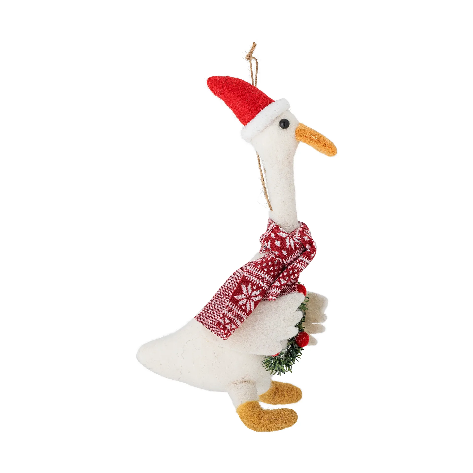 Adorno navideño Arlo 22 cm, Blanco Bloomingville