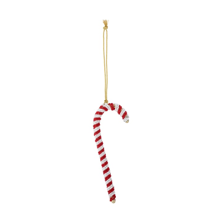 Adorno navideño Jenice vidrio - Bastón de caramelo - Bloomingville