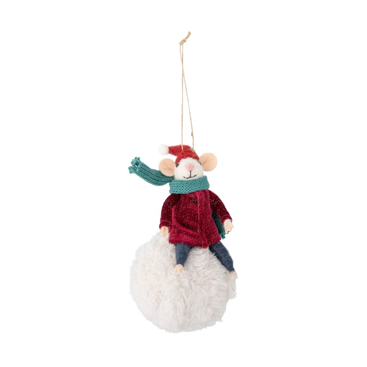 Adorno navideño Peo lana, Ratón de invierno Bloomingville